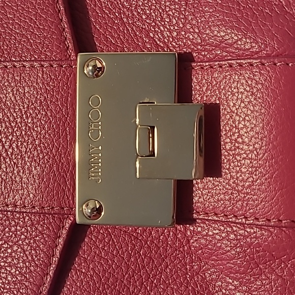 JIMMY CHOO on Sale bag Authentic Jimmy Choo clutch Near MINT Vintage leather EC - Picture 2 of 16